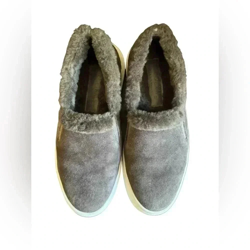 M. GEMI The Cerchio Shearling Sneakers Slip-On